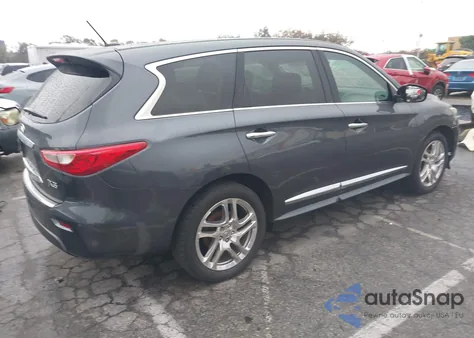 2013 Infiniti Jx35 z USA, uszkodzony, nr VIN 5N1AL0MN9DC308429